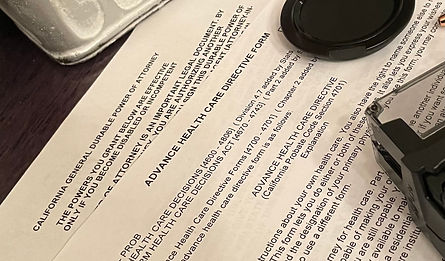 Notarize Power of Attorney, Advanced Healthcare