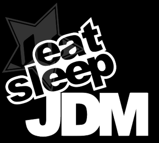 Eat Sleep Jdm Eat Sleep Jdm Sticker H 1022592 Png Images Pngio
