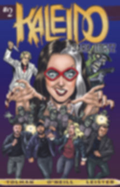 Limited ‘Metal’ Edition Comic - KALEIDO: THE DARK HERTZ Issue #2
