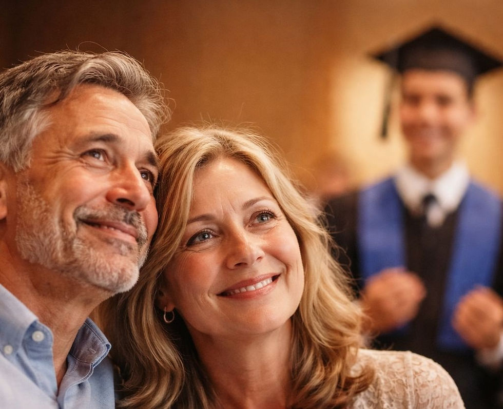 Os olhos dos pais na formatura Por: Ragnara Marchiori