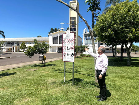 Santuário de Fátima se consolida como espaço de convivência em Erechim, mas preserva caráter religioso e regras a serem seguidas