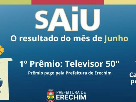 Confira o ganhador do sorteio da Nota Gaúcha de junho pago pela Prefeitura