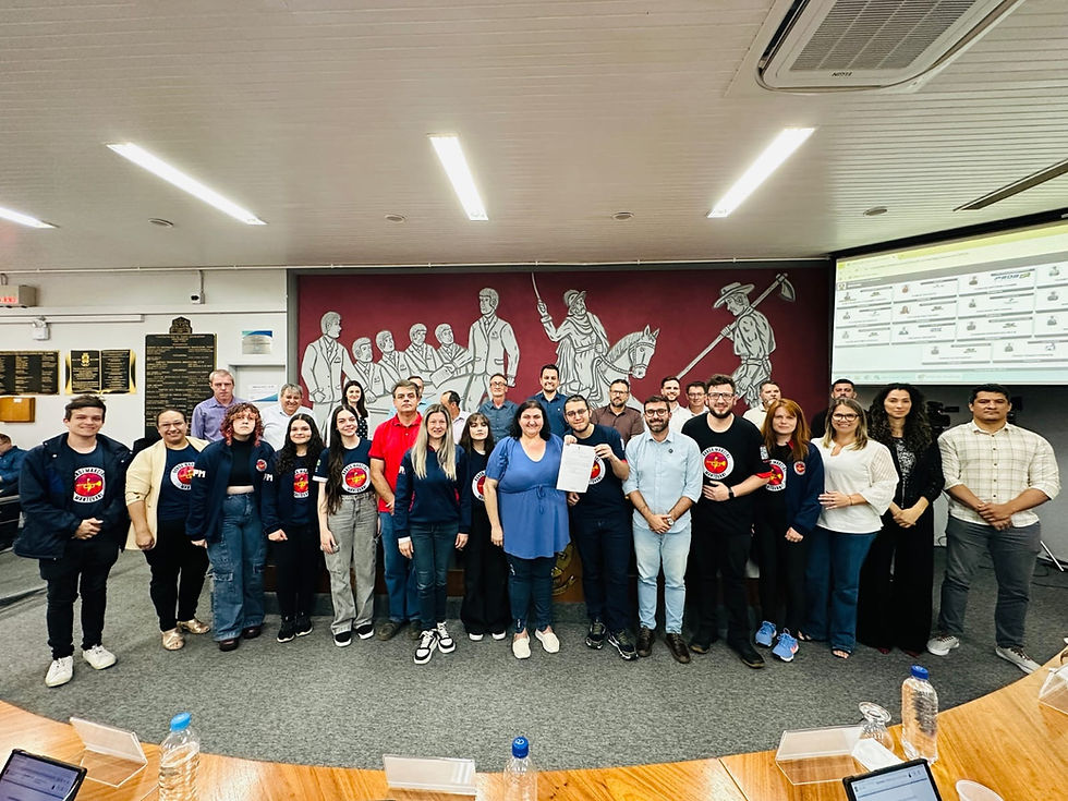 Projeto torna Banda Marcial Professor Mantovani patrimônio artístico e imaterial de Erechim