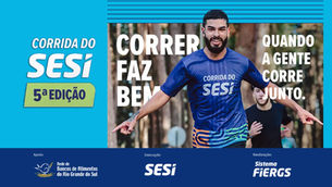 Corrida do SESI está com inscrições abertas para a 5ª edição em Erechim