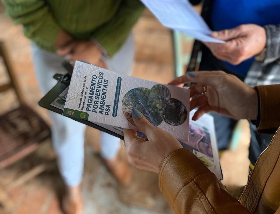 Pagamentos por Serviços Ambientais são realizados em apoio aos agricultores