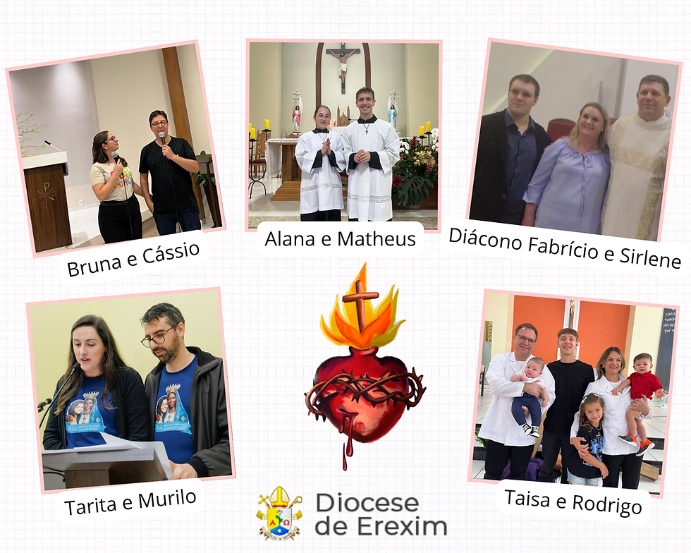 Dia dos Namorados: casais que atuam na Diocese de Erexim refletem sobre o amor que se constrói todos os dias