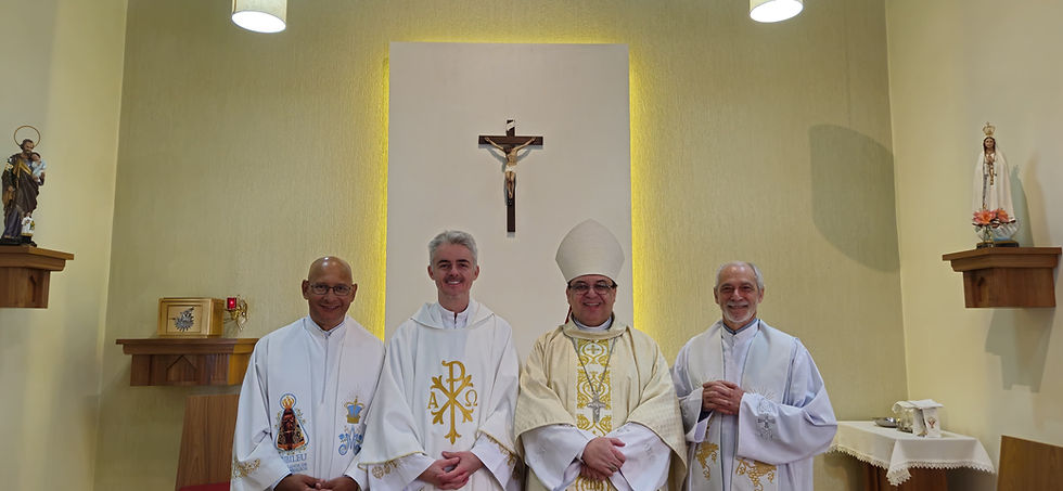 Posse do novo reitor do Seminário Maior São José marca momento de comunhão na Diocese de Erexim