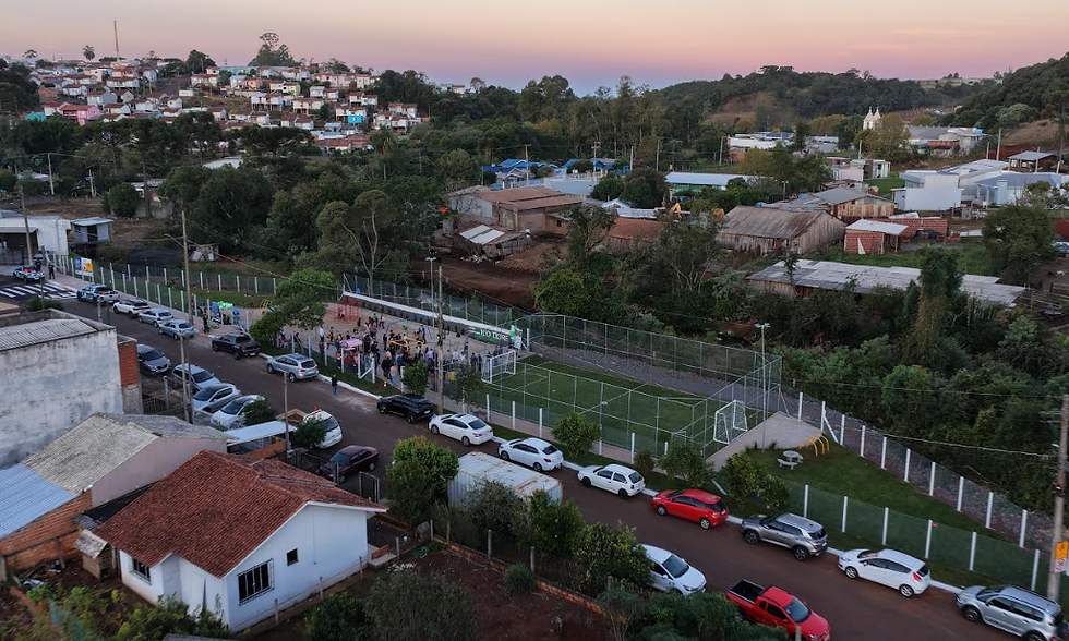 Espaço de Convivência do Rio Tigre é entregue à comunidade no aniversário de Erechim
