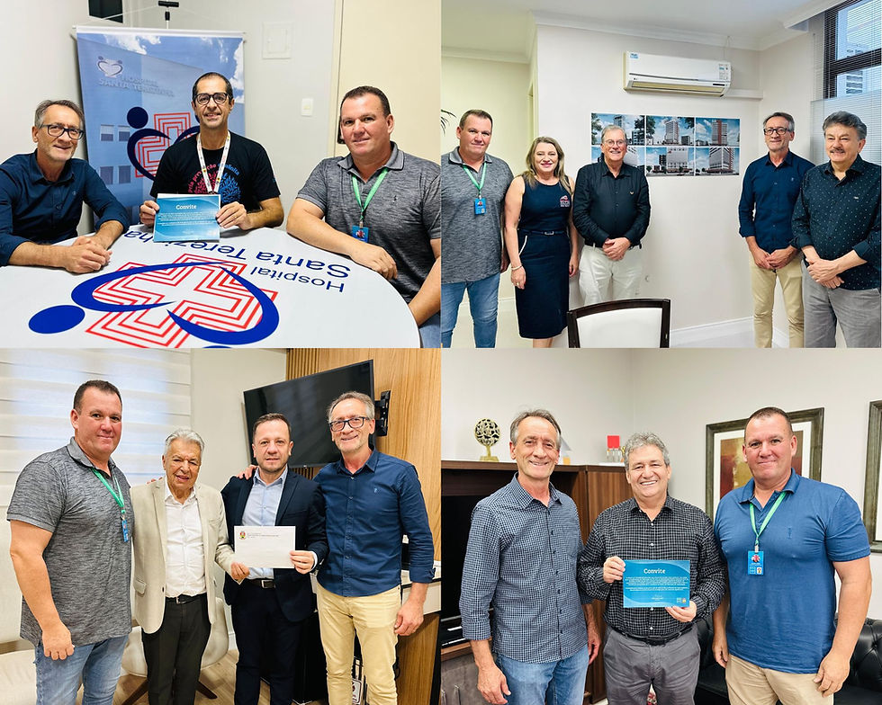 Entre visitas e reconhecimento: hospitais recebem convite para Sessão Solene do município