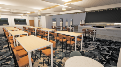 A render by Open Projects Group of The Queens Gladstone