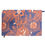Thumbnail: FLOWERS TEA TOWEL orange & blue