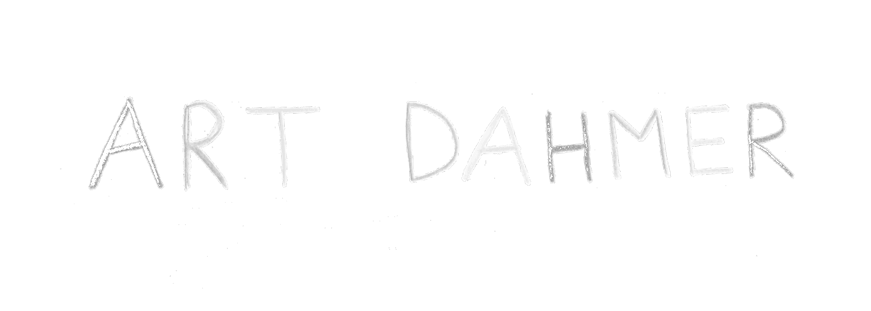 Art Dahmer Handwritten Logo Gif