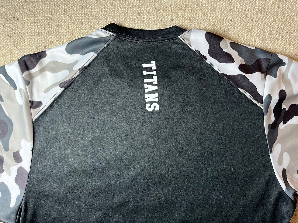 Thumbnail: Youth Titan Logo Camo Tee