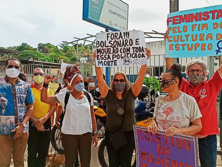 SINPROJA participa de ato de enfrentamento à violência contra a mulher