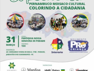 Espetáculo "Pernambuco mosaico cultural colorindo a cidadania".