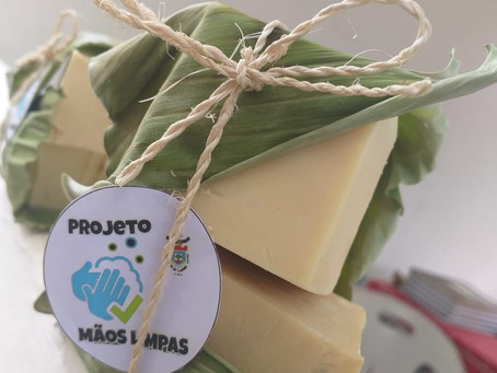 Através do Projeto Mãos Limpas, Cipoma produz e doa sabão