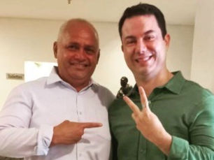 Vereador Totô prestigia posse do novo presidente estadual do Partido Verde