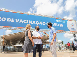 Keko recebe Anderson Ferreira para articular ações contra Covid-19