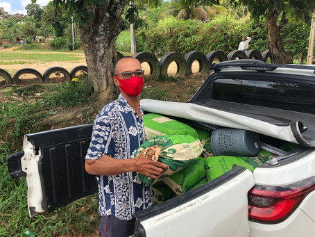 Prefeitura distribui sementes de milho para famílias de assentamentos rurais do Jaboatão