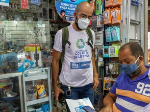 Ações de conscientização ambiental são intensificadas nos mercados públicos do Jaboatão