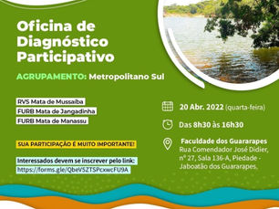 Oficina de Diagnóstico Participativo promove encontro em Jaboatão