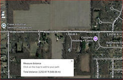 East End phase 1 Creekside to Gast Ditch distance.JPG