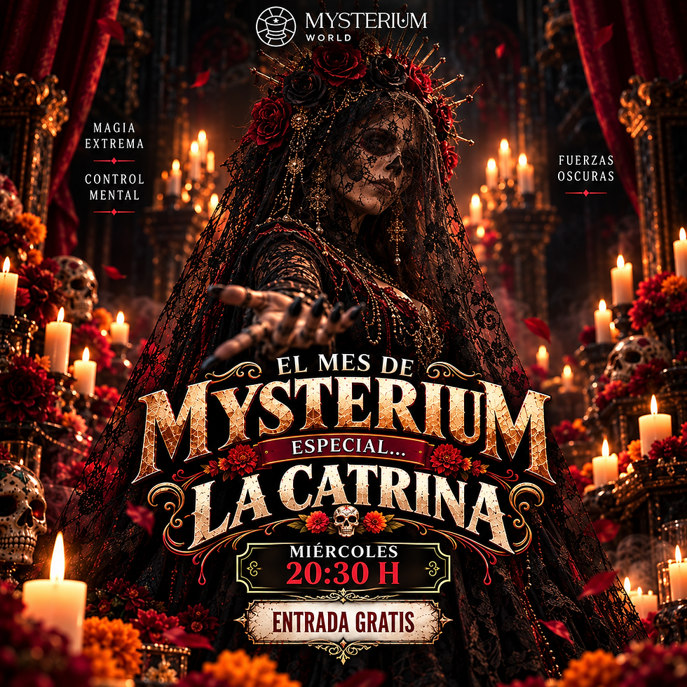 20:30 hrs | "LA CATRINA" Magia Extrema Aforo limitado, reserva solo si tienes disponibilidad