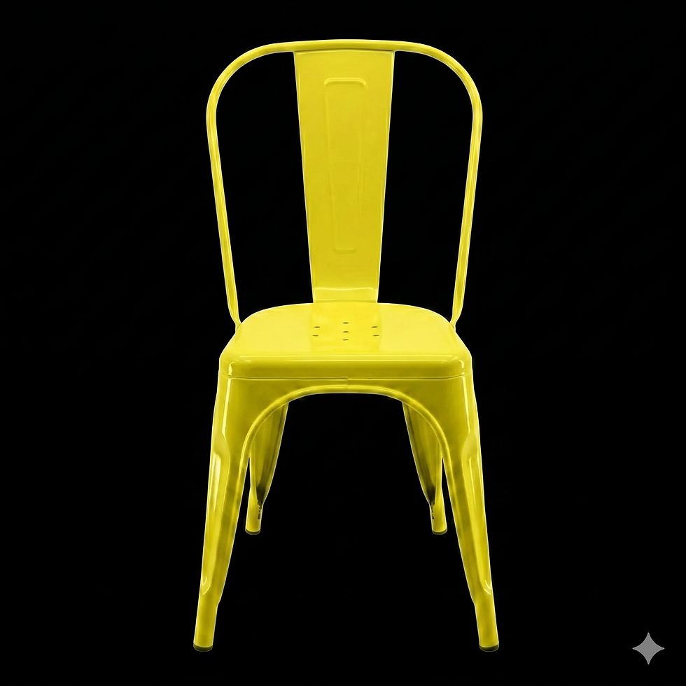 Miniatura: Silla de Tolix Amarilla