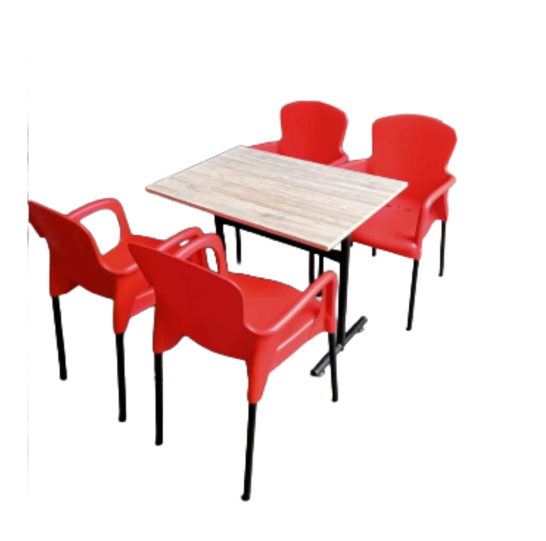 Juego de Comedor "Coral & Wood"