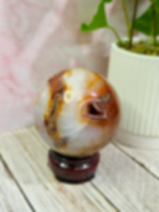 Carnelian sphere