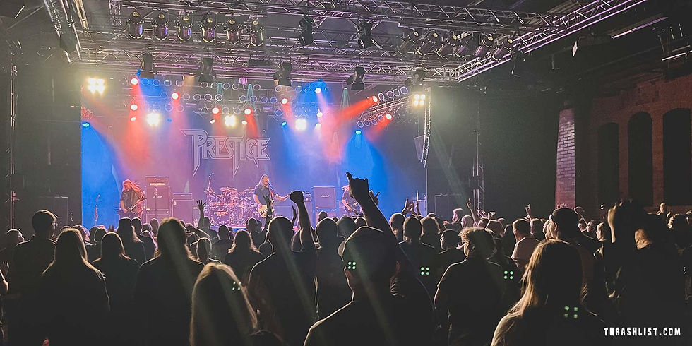 Prestige with audience at Speed Metal Party 2024 at Tampere