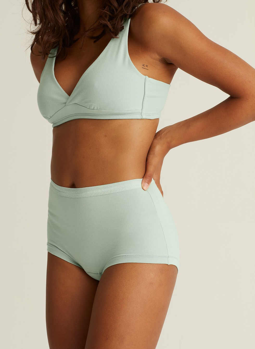 Thumbnail: Woron - Brief Core Panties (Mint)
