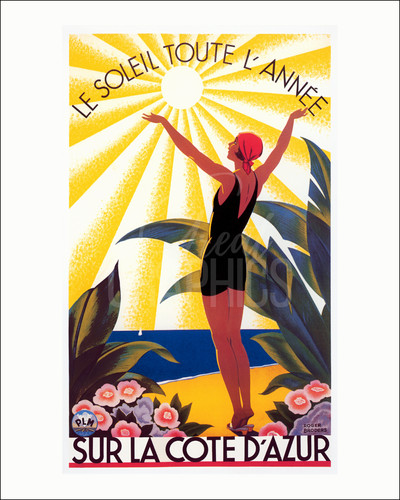 Le Soleil Toute L'année Poster | Great Graphics