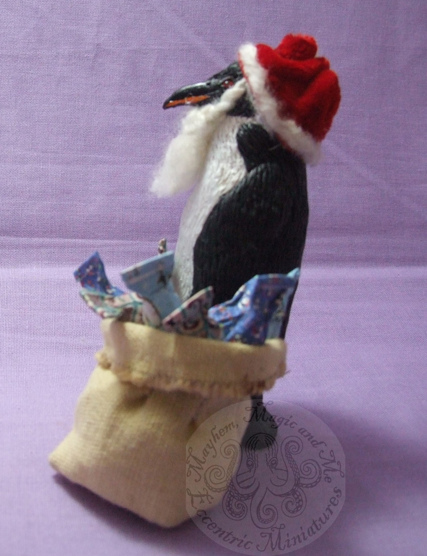 Penguin Santa