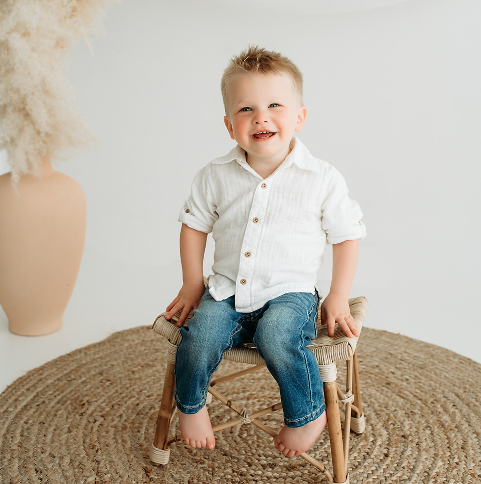 Boho style children photo