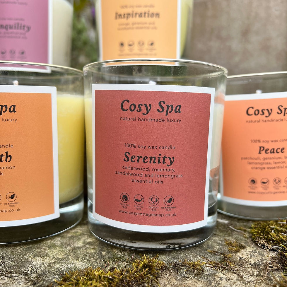 Thumbnail: 300ml Cosy Spa Exclusive Essential Oil Blend Soy Wax Candles