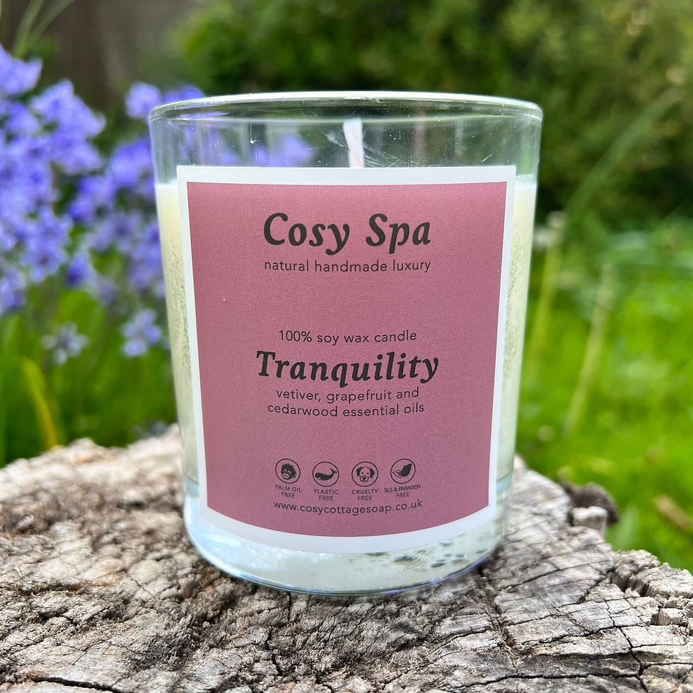 Thumbnail: 300ml Cosy Spa Exclusive Essential Oil Blend Soy Wax Candles