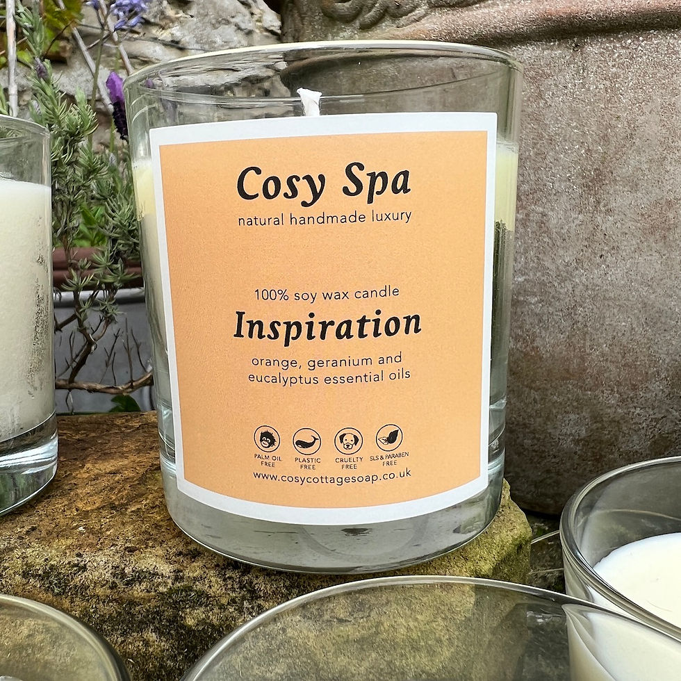 Thumbnail: 300ml Cosy Spa Exclusive Essential Oil Blend Soy Wax Candles