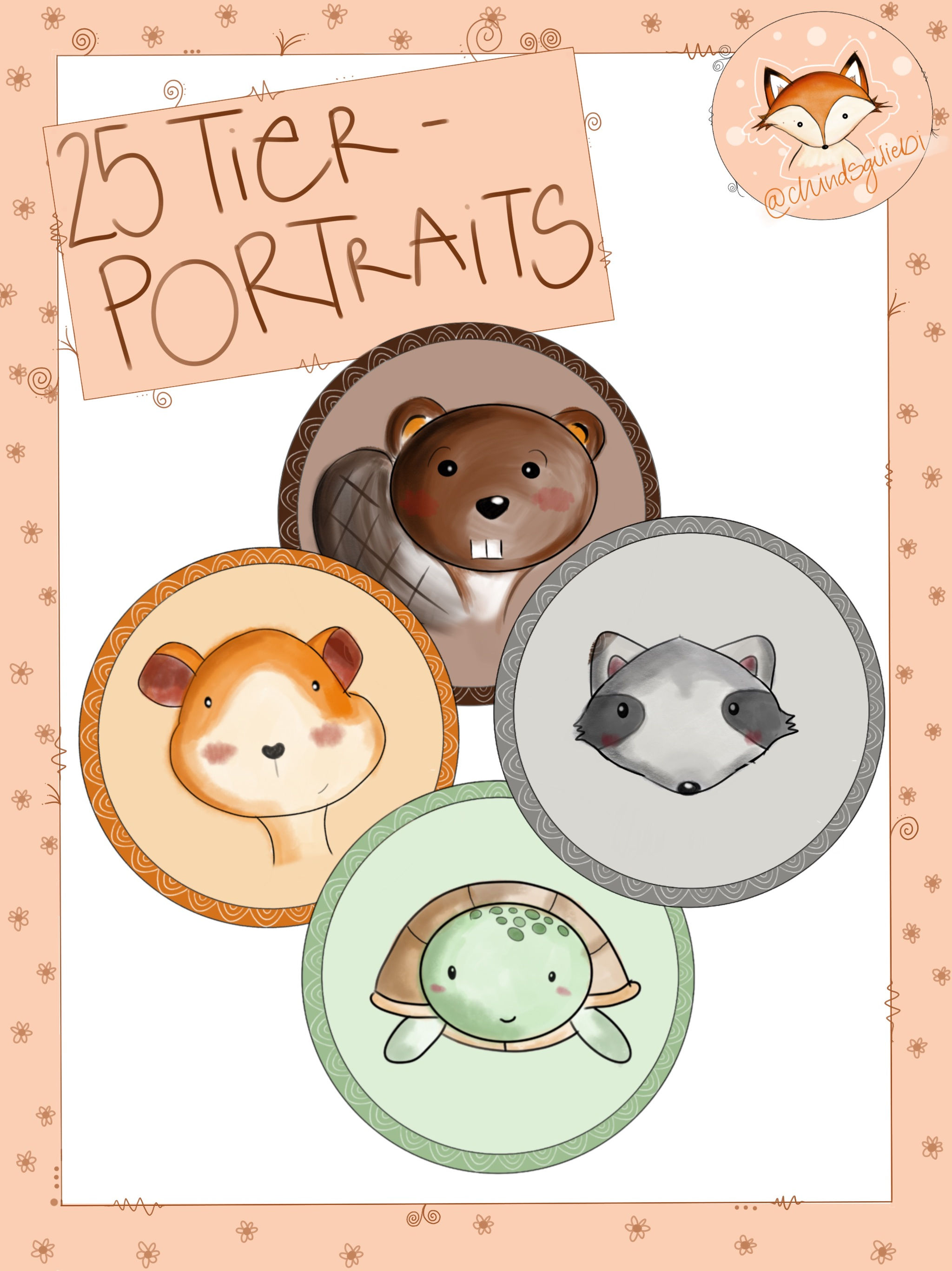 25 Erkennungsbilder Tiere