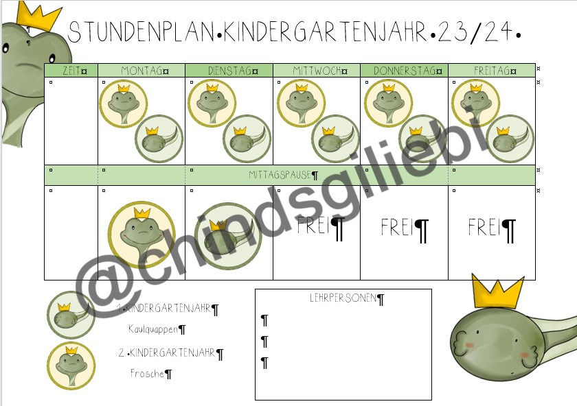 Miniaturbild: Kindergartenstartset: Frosch und Kaulquappe