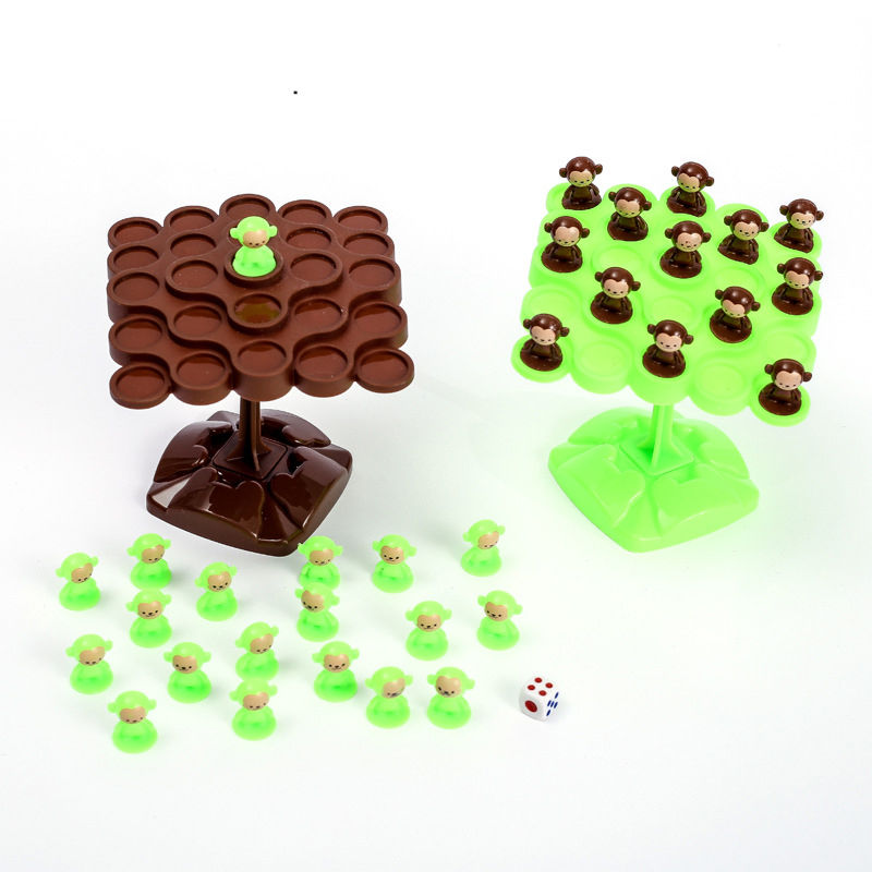 Thumbnail: Creative Balancing Tree Toy Digital Monkey Balance Scale Educational Number Boar
