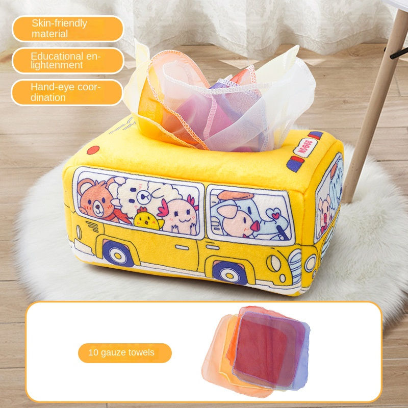 Thumbnail: Baby Montessori Toy,Magic Tissue Box,Educational Learning Activity Sensory Toy F