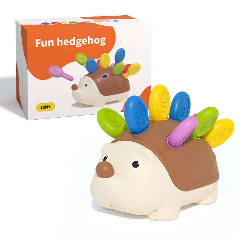 Thumbnail: Hedgehog Montessori Educational Toy Fine Motor Toys for Toddlers Learning Counti