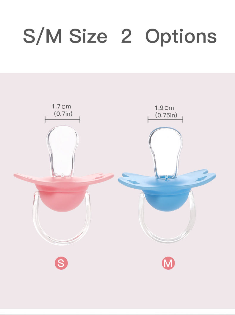 Thumbnail: Butterfly Type Thumb Shape Toddlers Soothe Kids Newborn Baby Silicone Teething P
