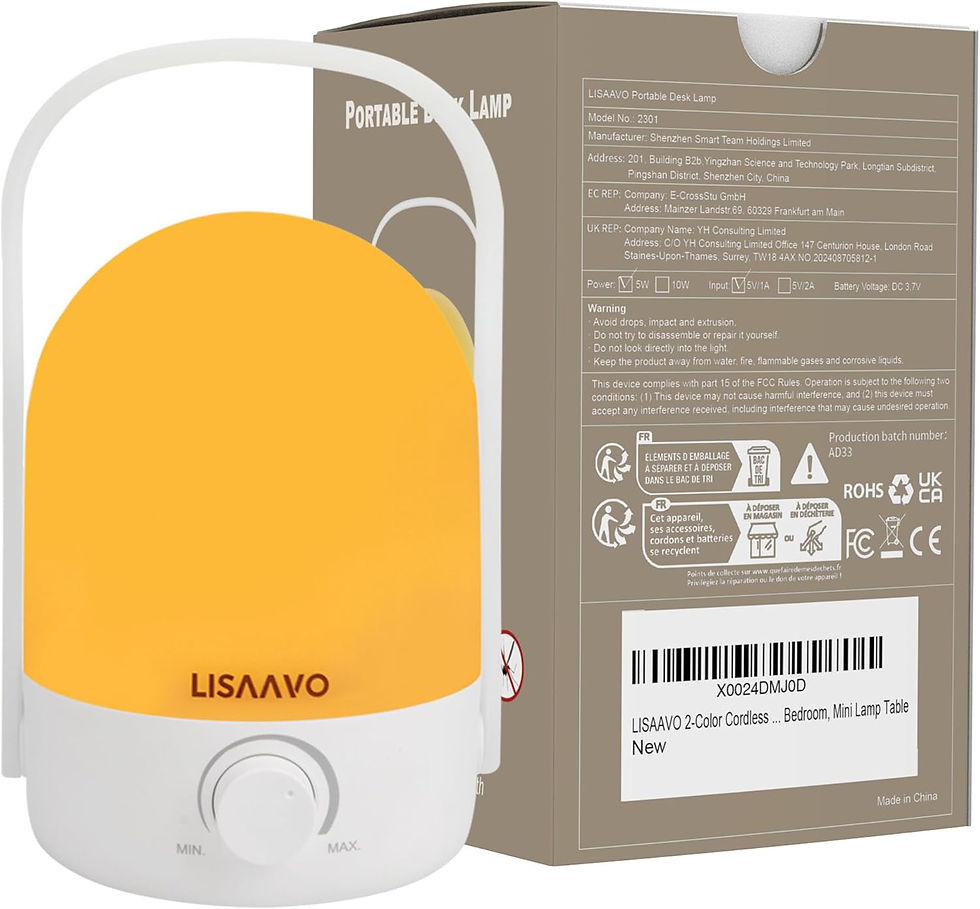 Thumbnail: Rechargeable small lamp with 2 light colours and mosquito repellent-White