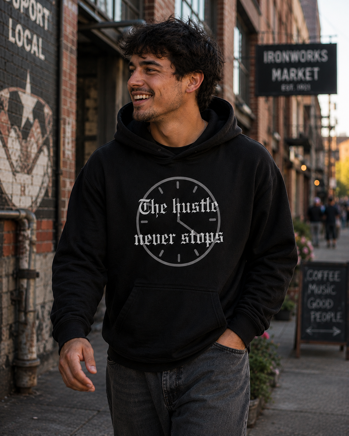 The Hustle Never Stops