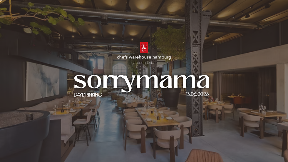 SORRY MAMA Lunch & Daydrinking at Chefs Warehouse