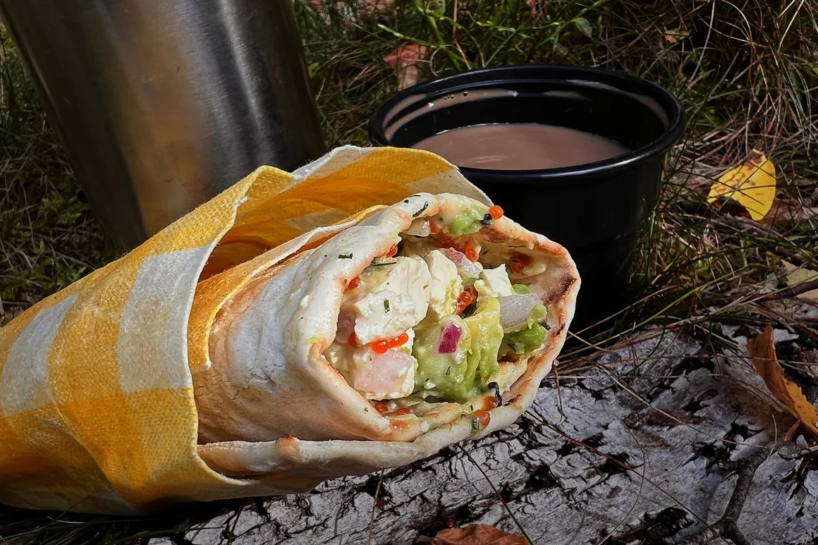 Ein Wrap von GlutundGenuss