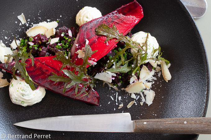 Bertrand Perret, photographe culinaire professionnel (basé à Lyon et Saint-Etienne) a réalisé cette photo de Maqueraux
