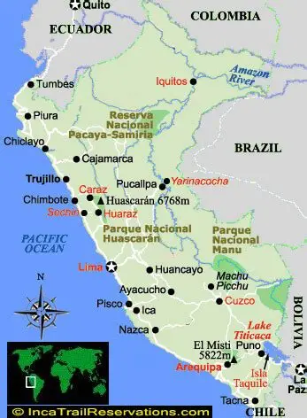 Galapagos Islands land extension options to Machu Picchu